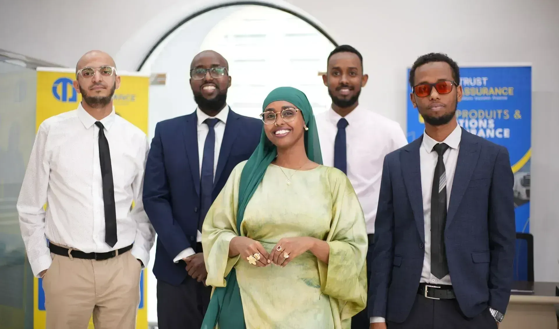 Une équipe au cœur de Djibouti.