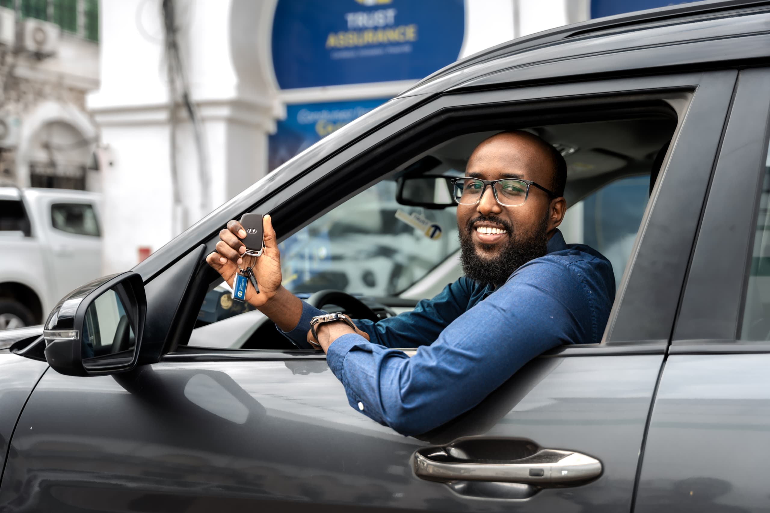 Conducteur accompagné par une assurance auto TRUST ASSURANCE